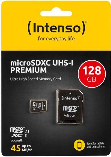 microSDXC Card 128GB INTENSO 3423491