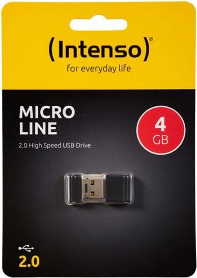 USB 2.0 Stick 4GB Micro INTENSO 3500450 sw