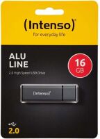 USB 2.0 Stick 16GB Alu INTENSO 3521471 ant