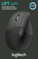 Maus für Linkshänder LOGITECH Lift Left