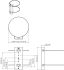 Säulenadapter PFA9145 sw