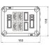 Steckbarer Deckel D01 4x3p WD(2+2)