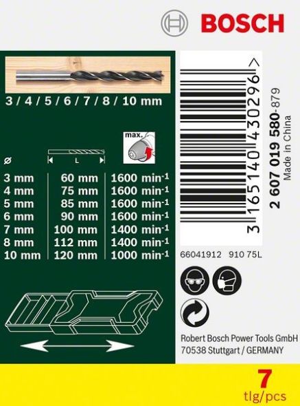 Holzbohrer-Set 2607019580