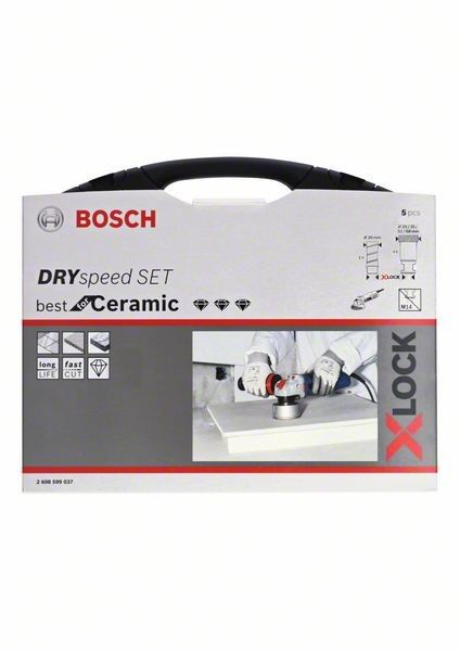 DIA Bohrkr.SetX-Lock 2608599037