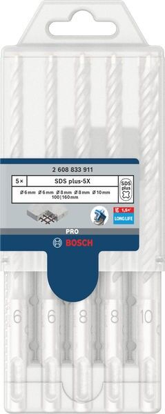 Pro SDS-Plus5x Set 2608833911VE(5)