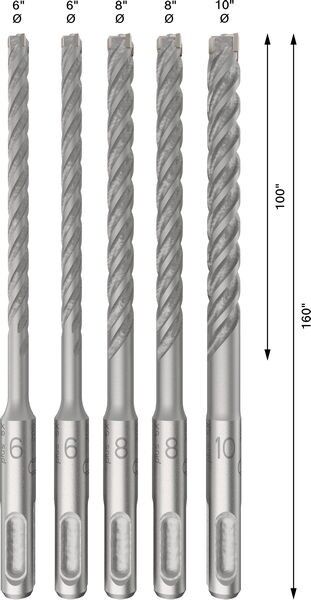 Pro SDS-Plus5x Set 2608833911VE(5)