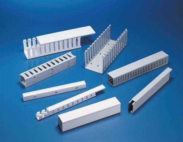 Deckel für Kabelkanal COV-15-PVC-GY