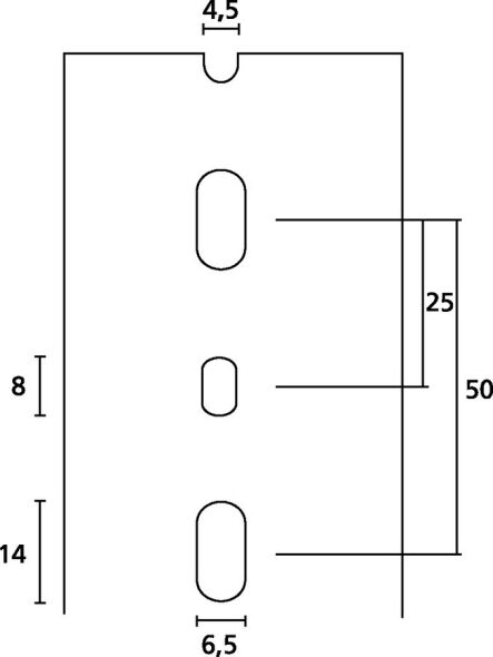 Verdrahtungskanal HF HTWDHF-25X50-PC/ABS