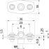 Abstandschelle ASG 732 6 A4