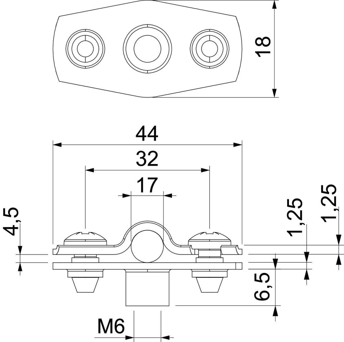 Abstandschelle ASG 732 17 A4