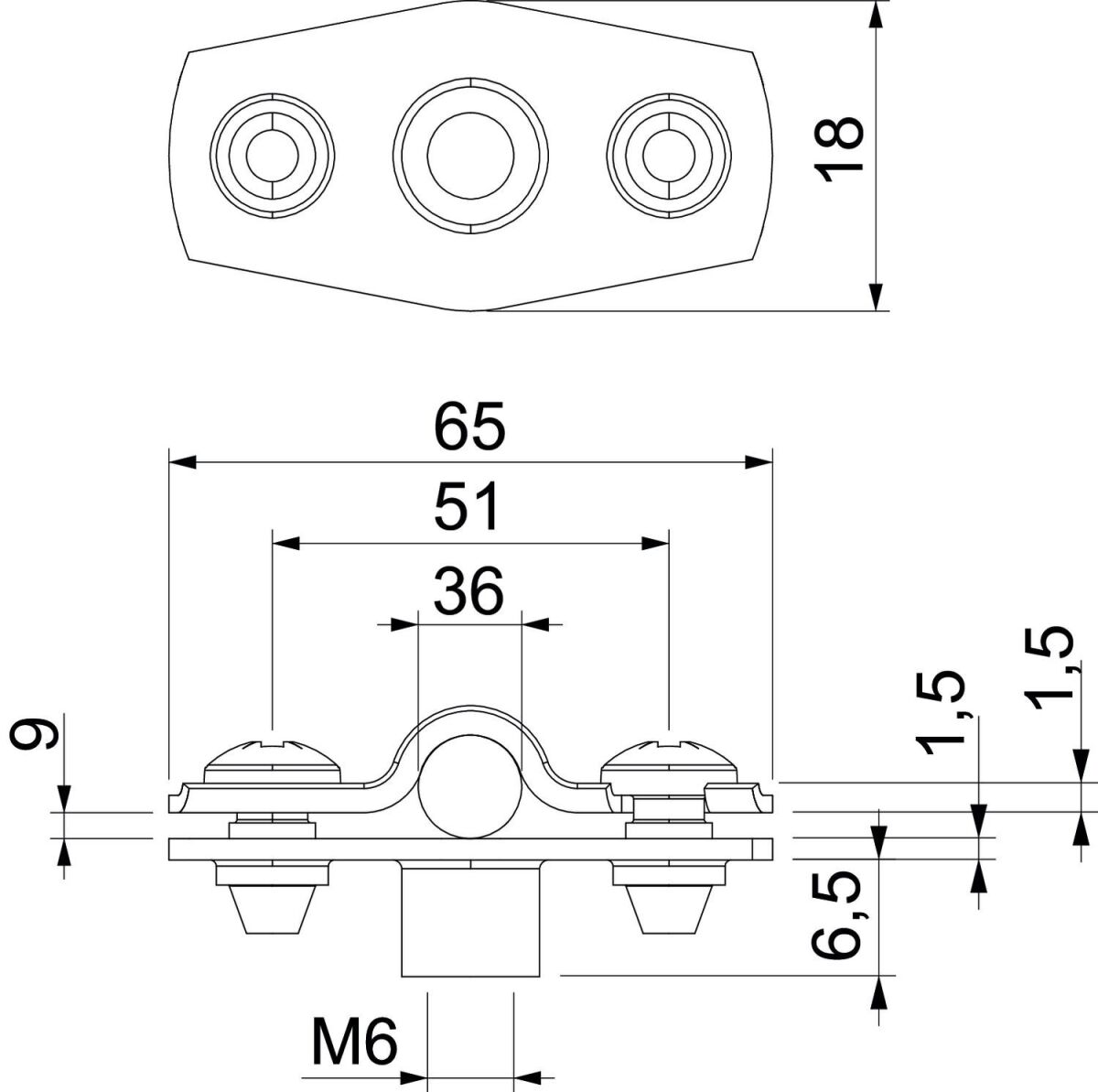 Abstandschelle ASG 732 36 A4