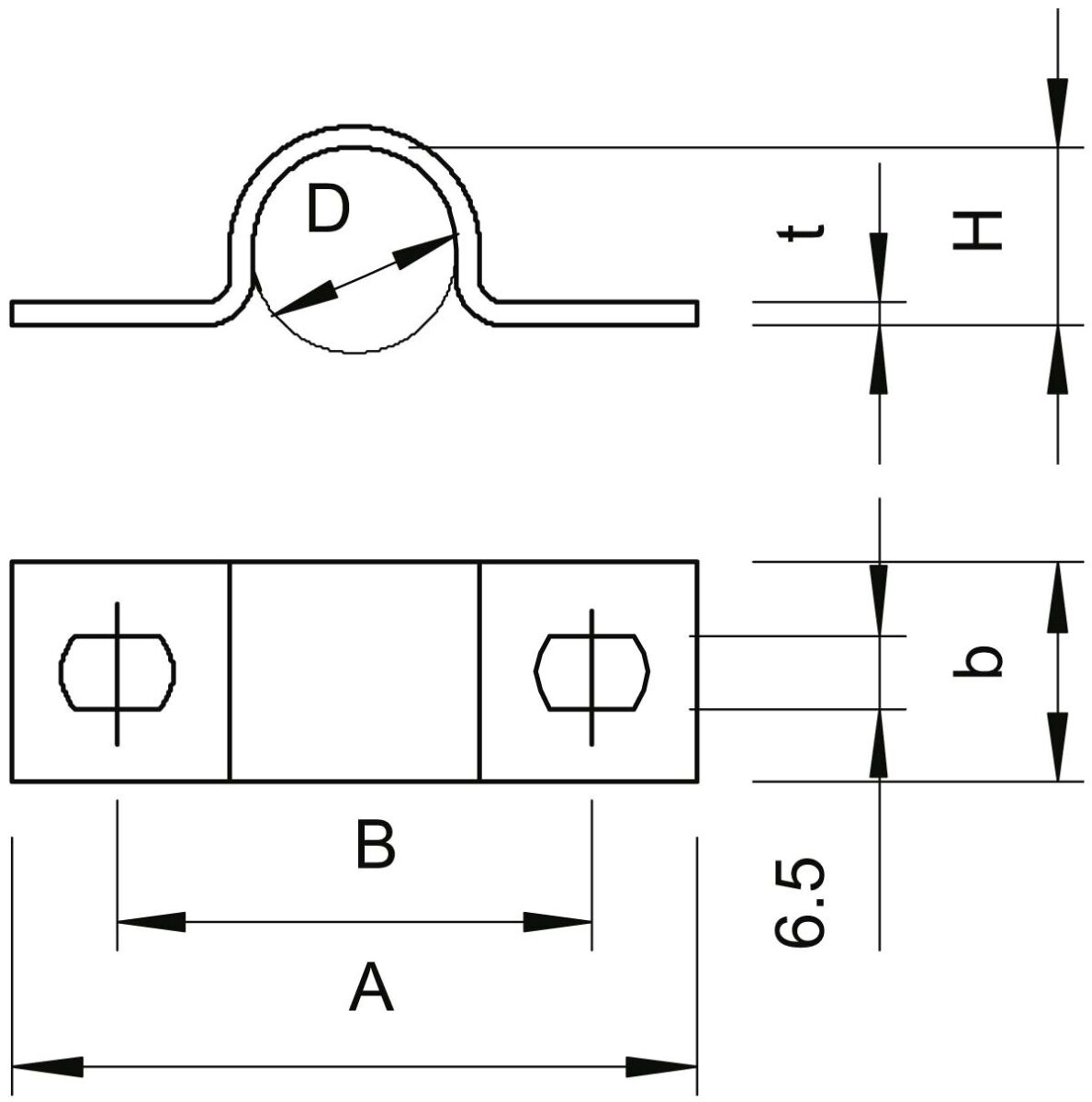 Stapa-Schelle 823 18.3 FT