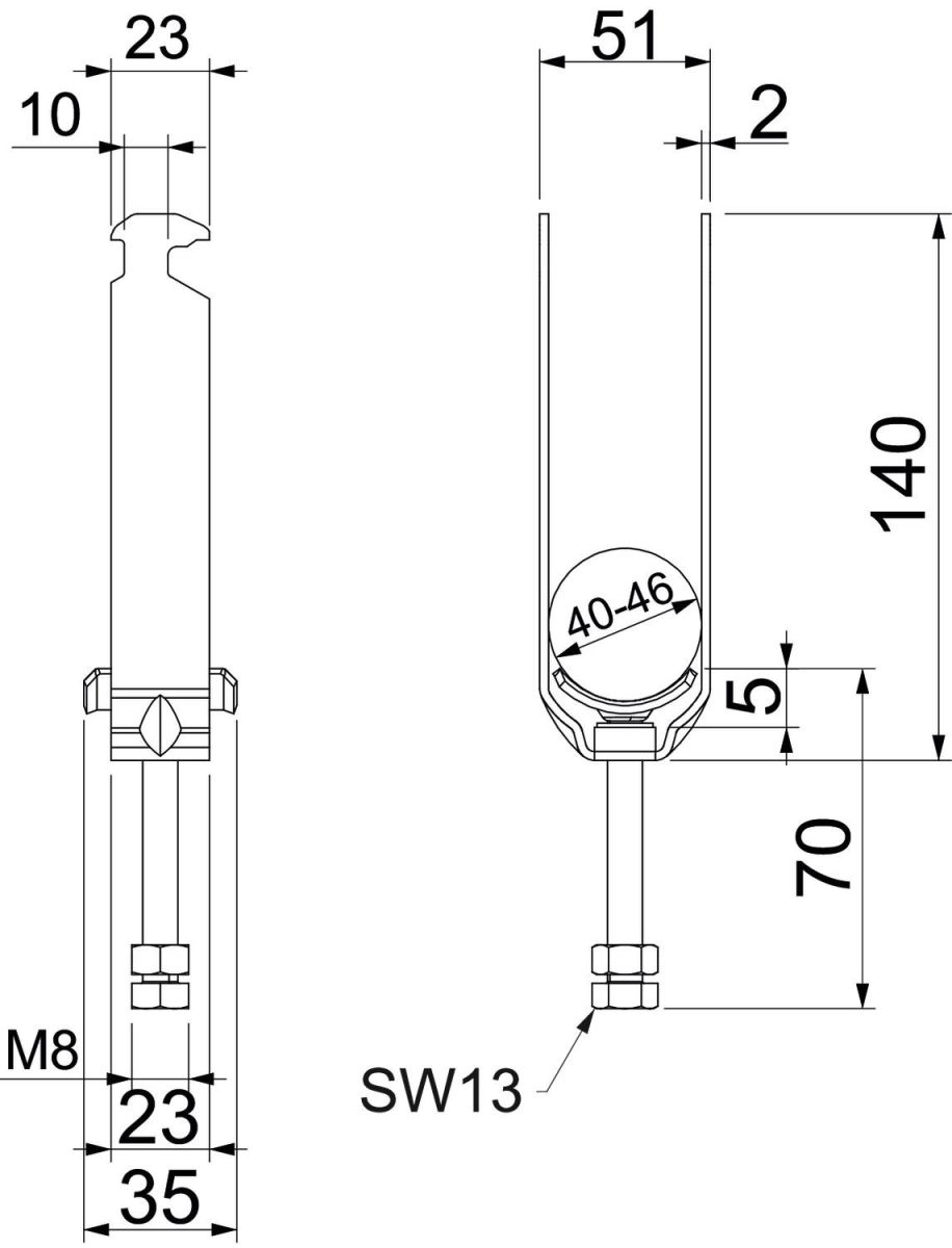 Bügelschelle Enercon 140 2056 M2 46 ENER