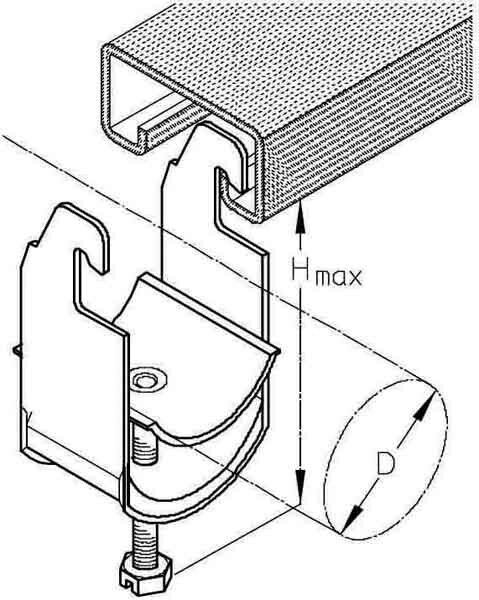 Kabelschelle 32 AC