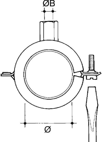 Rohrbefestigung PCH-6064