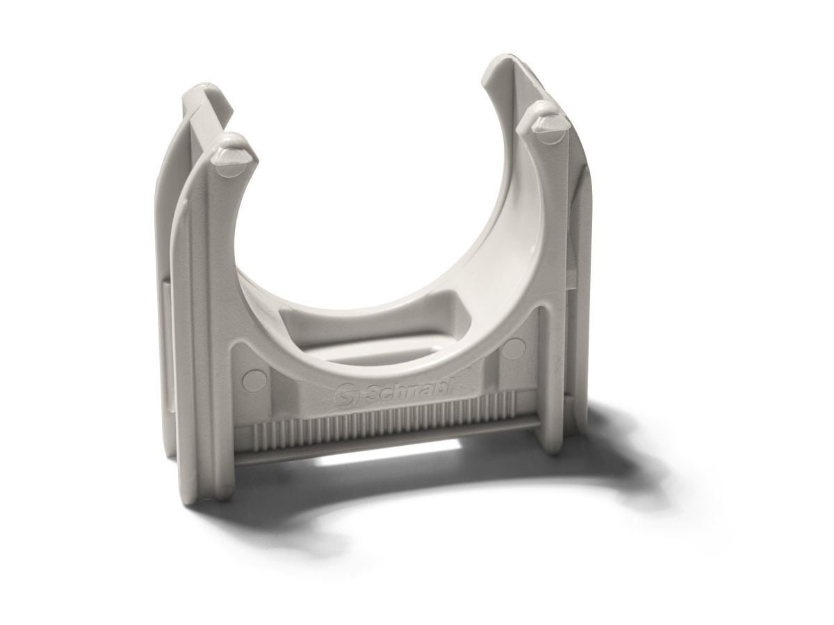 Euroclip Rohrschelle EC 50 H0 hellgrau