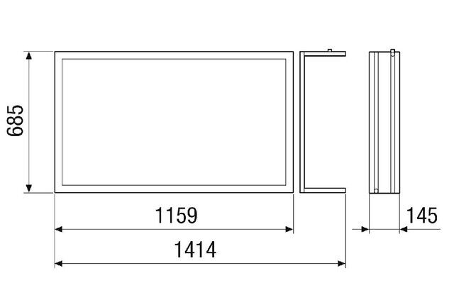 Wasserheizregister 1 WH-MV4555-V-HC1 6NC