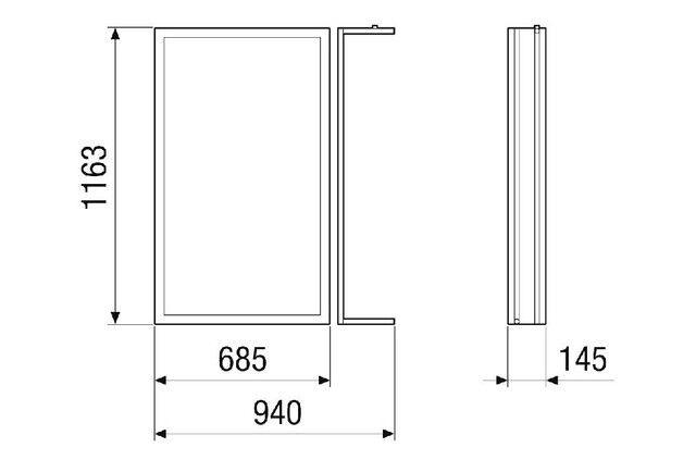 Wasserheizregister 2 WH-MV4555-H-HC2 11NC