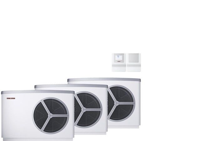 Luft-Wasser-Wärmepumpe WPL 24 A 3er Set