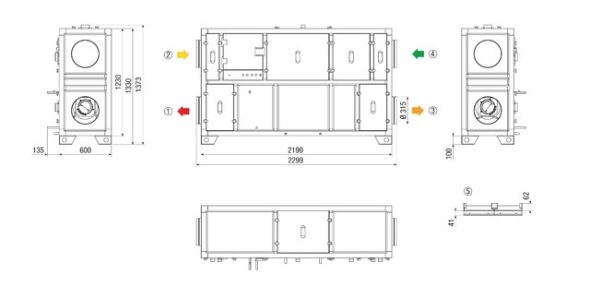 Kompaktgerät MV4512VLPHWH RLT1200MV4512VLPHWH3