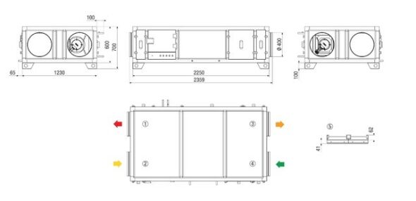 Kompaktgerät MV4516HLPHEH RLT1600MV4516HLPHEH5