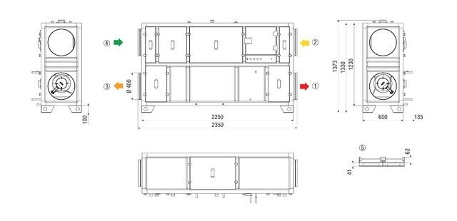 Kompaktgerät MV4516VRWH RLT1600MV4516VRWH4