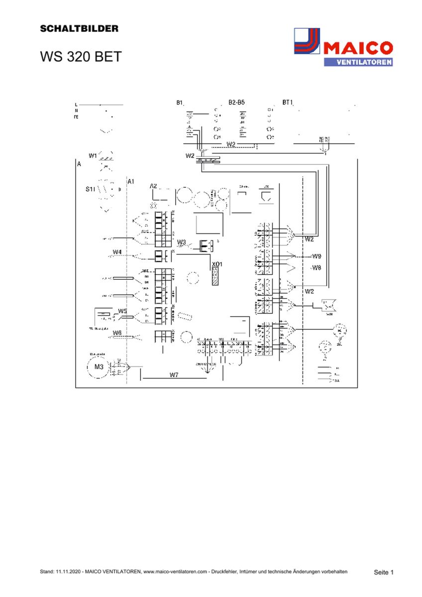 Raumluft-System WS 320 BET