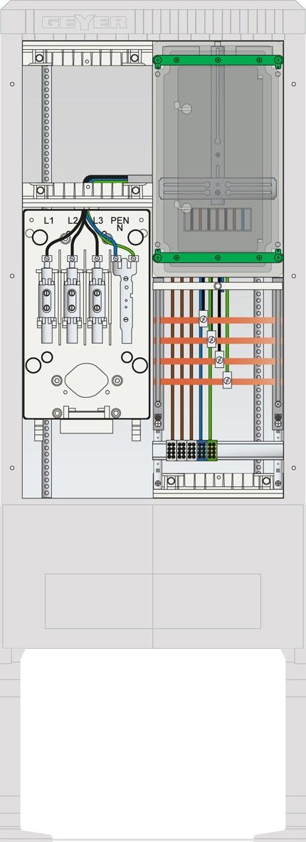 Zähleranschlusssäule SZ175ZL1403