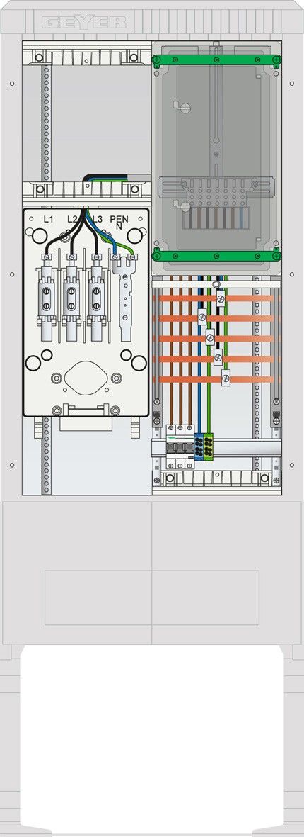 Zähleranschlusssäule SZ175ZL1506