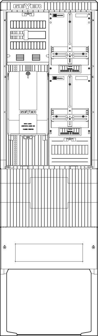 Zähleranschlusssäule SZ205ZZ1412