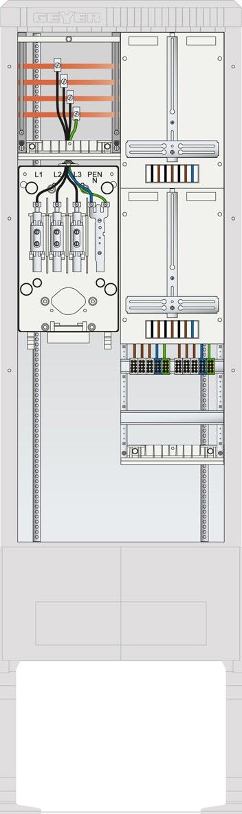 Zähleranschlusssäule SZ205ZZ2402