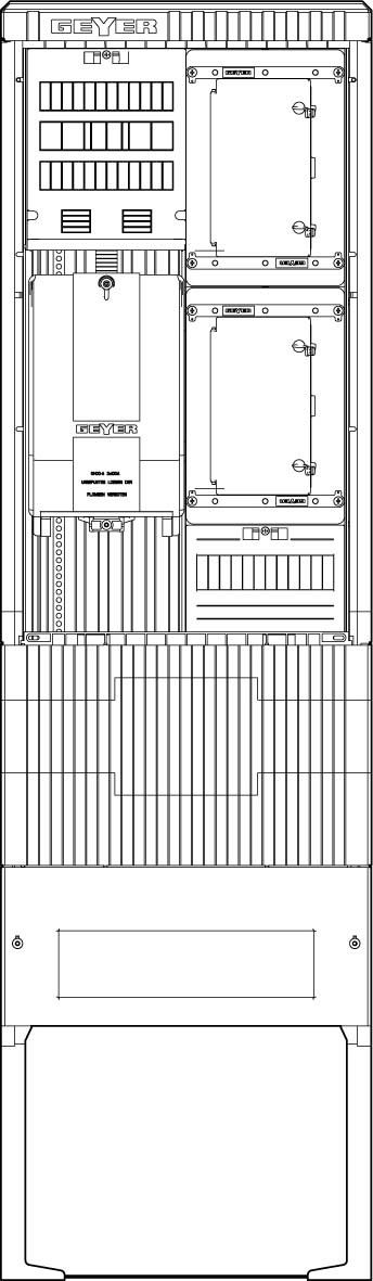 Zähleranschlusssäule SZ205ZZ2503