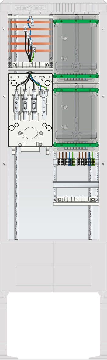 Zähleranschlusssäule SZ205ZZ2503