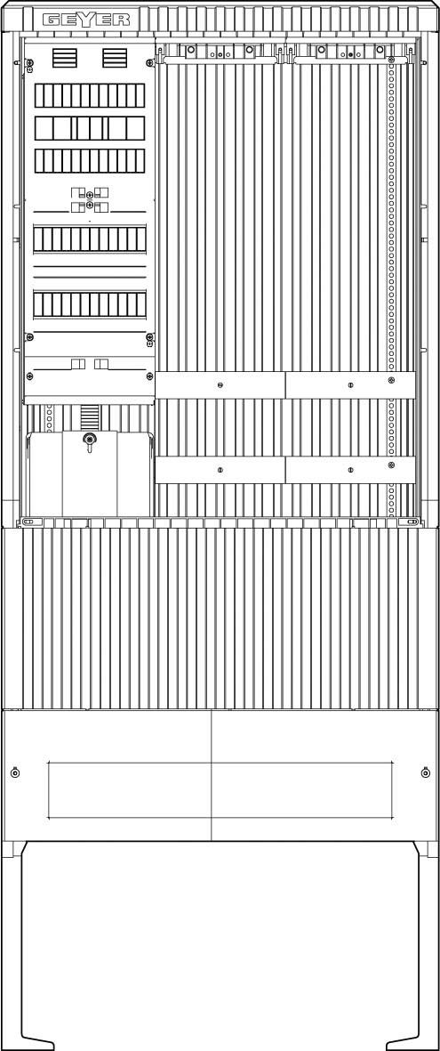 Zähleranschlusssäule SZ207AL0402