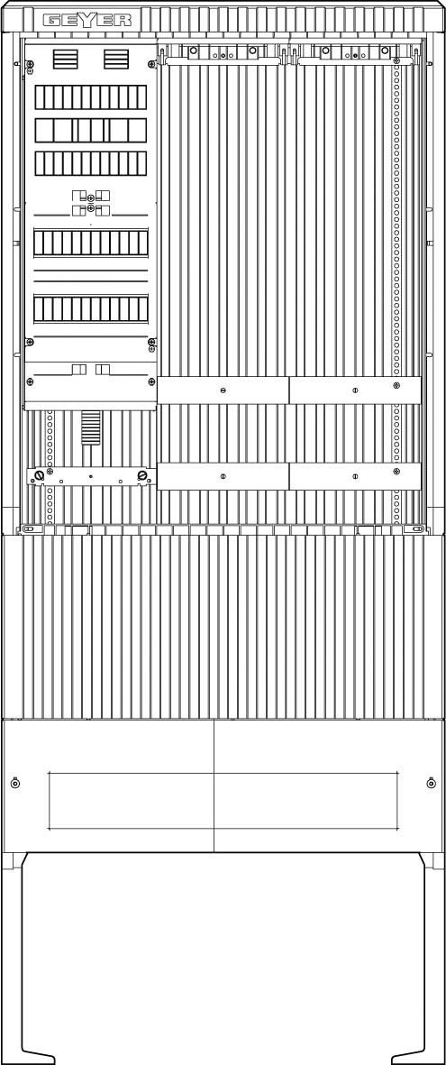 Zähleranschlusssäule SZ207AL0500