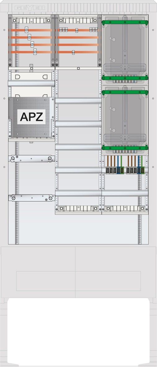 Zähleranschlusssäule SZ207ZA2401R