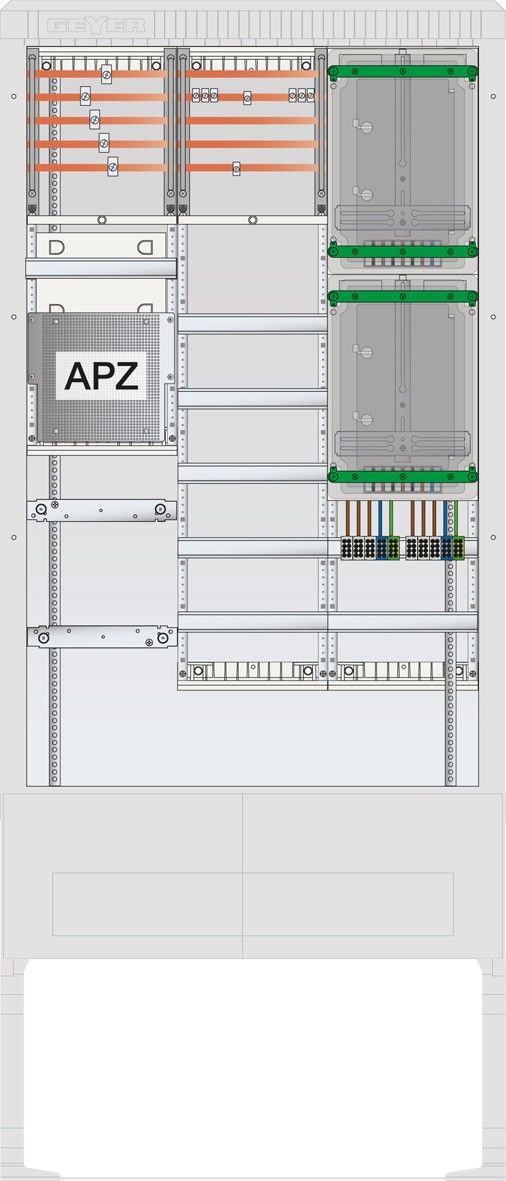 Zähleranschlusssäule SZ207ZA2501R