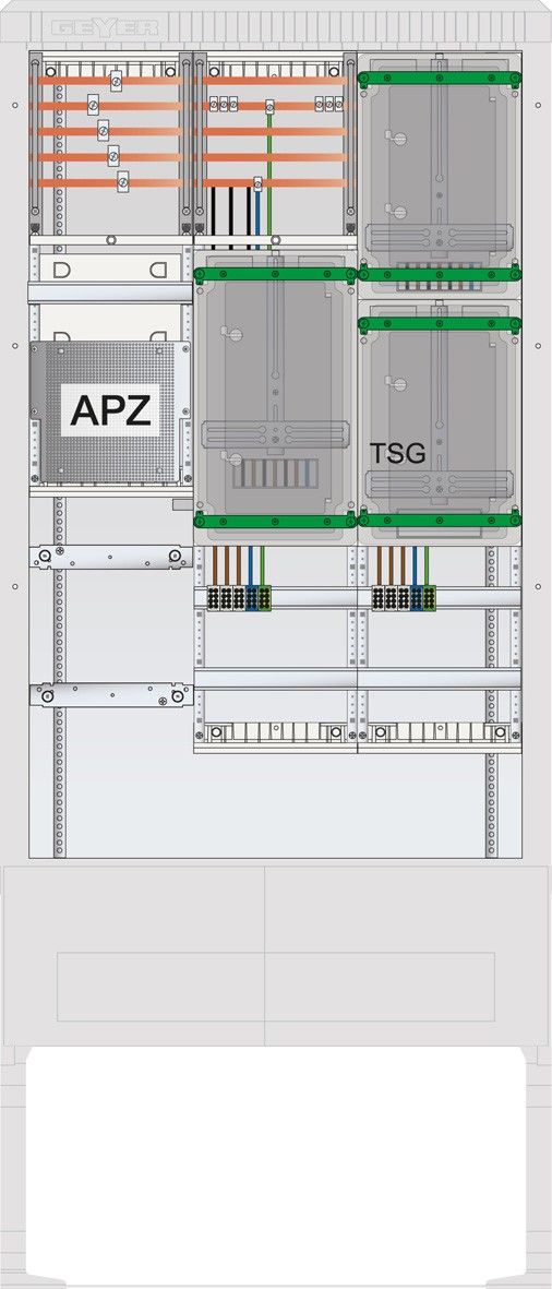 Zähleranschlusssäule SZ207ZA2511