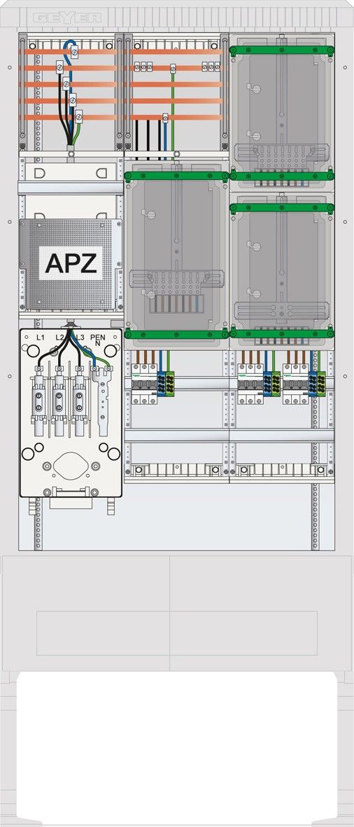 Zähleranschlusssäule SZ207ZA3506