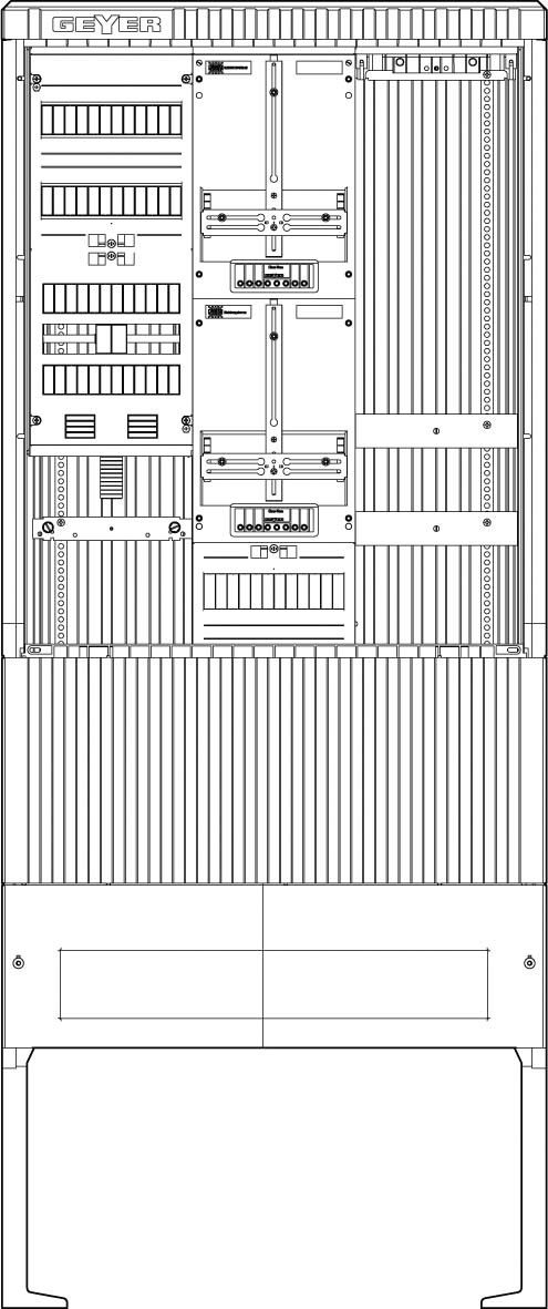 Zähleranschlusssäule SZ207ZL2500A