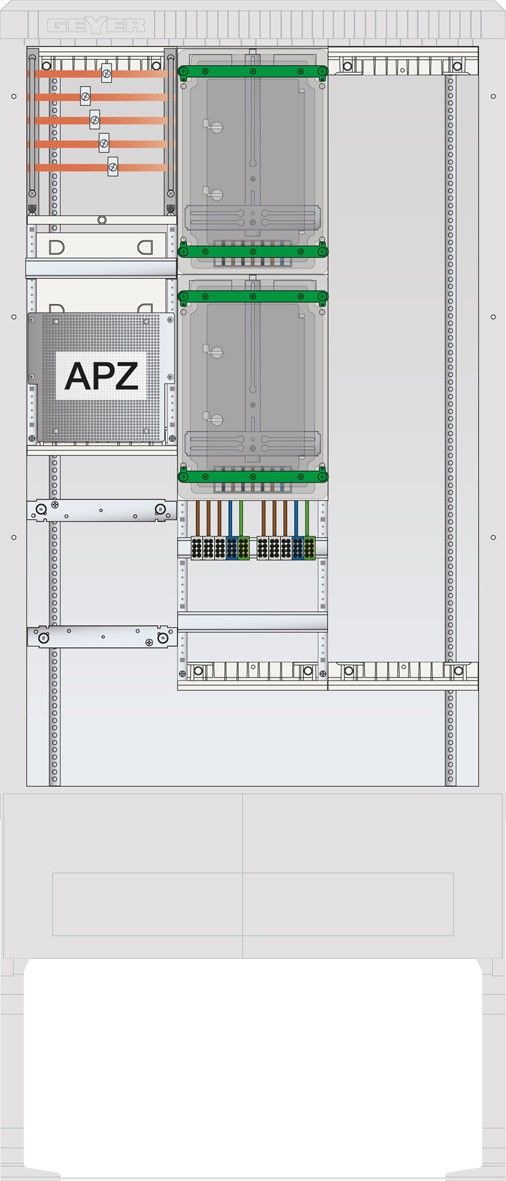 Zähleranschlusssäule SZ207ZL2501A
