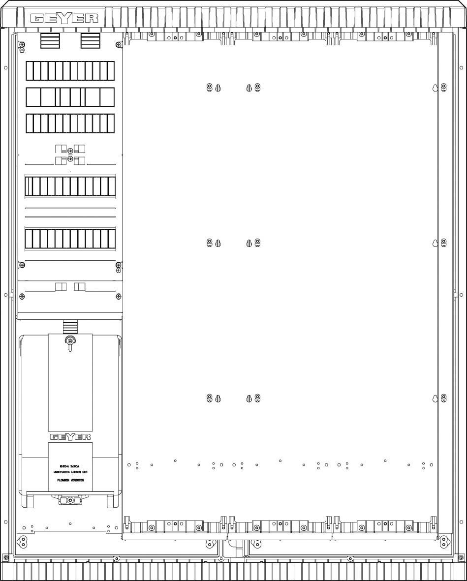 Zähleranschlussschrank SZ132AL0502