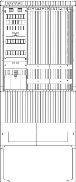 Zähleranschlusssäule SZ207AL0402