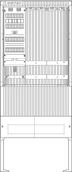 Zähleranschlusssäule SZ207AL0500