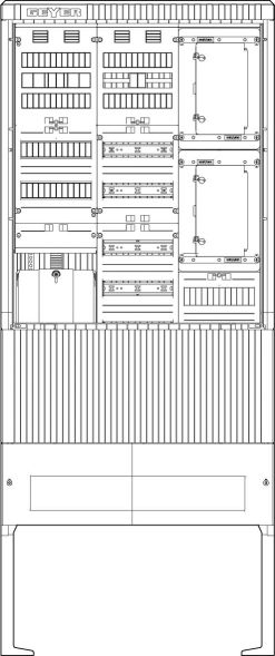 Zähleranschlusssäule SZ207ZA2402R