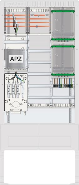 Zähleranschlusssäule SZ207ZA2403R