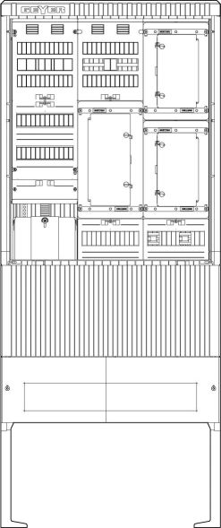 Zähleranschlusssäule SZ207ZA2516