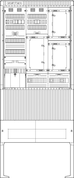 Zähleranschlusssäule SZ207ZA3506