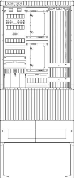 Zähleranschlusssäule SZ207ZL2503A