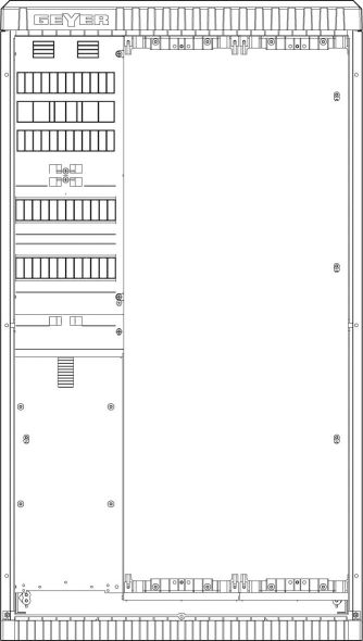 Zähleranschlussschrank SZ131AL0400